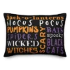Creative Products Halloween Words 14x20 Indoor / Outdoor Pillow