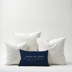 Creative Products This Is Our Happy Place Navy 14x20 Indoor / Outdoor Pillow 13 Creative Products This Is Our Happy Place Navy 14x20 Indoor / Outdoor Pillow -Home Decor GUEST 81ce9093 c175 4d40 a43d 1d2cd9251b63