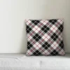 Creative Products Black Farmhouse Plaid 16x16 Indoor / Outdoor Pillow