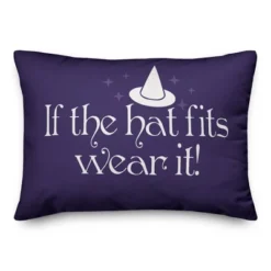 Creative Products If The Hat Fits, Wear It! 14x20 Indoor / Outdoor Pillow -Home Decor GUEST 84dcf34a eeb2 4801 be7a 9ba6a8dc2ff7