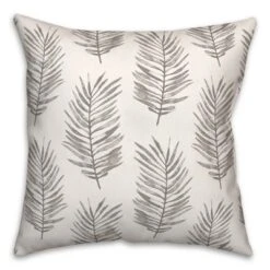 Creative Products Gray Fern Pattern 18x18 Indoor / Outdoor Pillow -Home Decor GUEST 864c2c28 7afb 475f ba55 401a9ed335fa