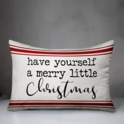 Creative Products Have Yourself A Merry Little Christmas 14x20 Indoor / Outdoor Pillow