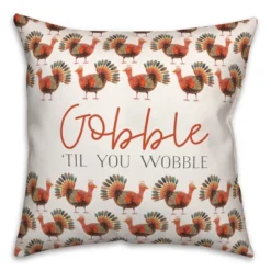 Creative Products Gobble Til You Wobble 18 X 18 Indoor / Outdoor Pillow 17 Creative Products Gobble Til You Wobble 18 X 18 Indoor / Outdoor Pillow -Home Decor GUEST 8e1aecee 5d00 4e43 b052 c09261c24530