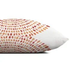 Creative Products Round Orange Dashes 14x20 Indoor / Outdoor Pillow -Home Decor GUEST 90caeeea 7a78 4a04 9cad 2e00599cea68