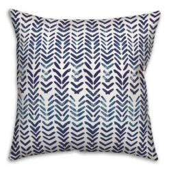 Creative Products Herringbone Print 3 16 X 16 Indoor / Outdoor Pillow