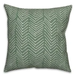 Creative Products Scribble Chevron 3 16 X 16 Indoor / Outdoor Pillow