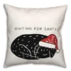Creative Products Waiting For Santa 18 X 18 Indoor / Outdoor Pillow