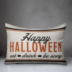 Creative Products Happy Halloween 20 X 14 Indoor / Outdoor Pillow -Home Decor GUEST 95b1ce7f 57dd 4c35 814a ac363f667aa6