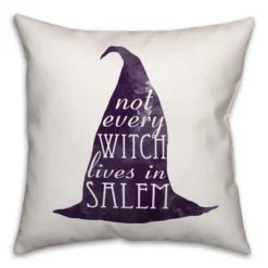 Creative Products Not Every Witch Lives In Salem 16x16 Indoor / Outdoor Pillow