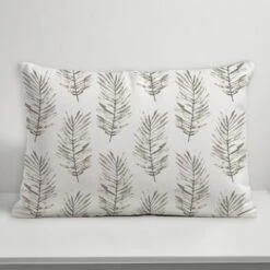 Creative Products White Fern Pattern 14x20 Indoor / Outdoor Pillow -Home Decor GUEST 9ff3b5df d25e 42bf 9196 6cbff22b4436