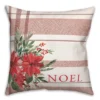 Creative Products Noel Plaid 18 X 18 Indoor / Outdoor Pillow