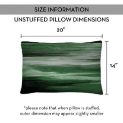Creative Products Green Streaks 14x20 Indoor / Outdoor Pillow -Home Decor GUEST a3190cb0 b2fe 41fa 8578 35eb42c2d10d