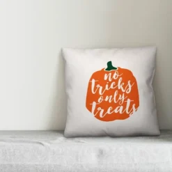 Creative Products No Tricks Only Treats 16x16 Indoor / Outdoor Pillow