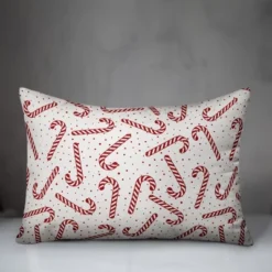Creative Products Candy Cane Pattern 14x20 Indoor / Outdoor Pillow