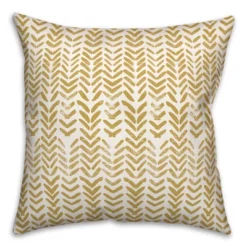 Creative Products Herringbone Print 5 16 X 16 Indoor / Outdoor Pillow