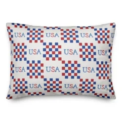 Creative Products USA Check Pattern 20 X 14 Indoor / Outdoor Pillow -Home Decor GUEST aa712eb6 083c 44c7 83d8 1bd1cd369aaa