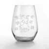 Creative Products In The Holiday Spirit 15 Oz. Stemless Wine Glass