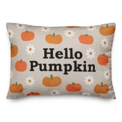 Creative Products Hello Pumpkin Daisy Pattern 20 X 14 Indoor / Outdoor Pillow 5 Creative Products Hello Pumpkin Daisy Pattern 20 X 14 Indoor / Outdoor Pillow -Home Decor GUEST adf76679 f2b6 44b6 9d56 2690b19288e9