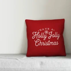 Creative Products Have A Holly Jolly Christmas 20x20 Indoor / Outdoor Pillow -Home Decor GUEST af72d798 8f67 4e67 baaf 8e204ef29768