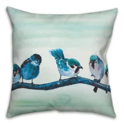 Creative Products Red Farmhouse Stripes 18x18 Indoor / Outdoor Pillow