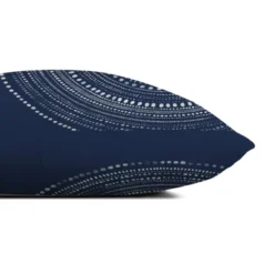 Creative Products Blue Circle Dot Pattern 18x18 Indoor / Outdoor Pillow -Home Decor GUEST b0fc78e4 8132 4916 93e1 68680bcf5f4d