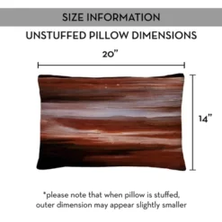 Creative Products Red Streaks 14x20 Indoor / Outdoor Pillow -Home Decor GUEST b7824731 2c39 4b64 8ec6 9c5a411ffd9c