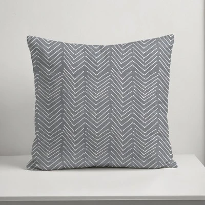 Creative Products Scribble Chevron 2 16 X 16 Indoor / Outdoor Pillow 4 Creative Products Scribble Chevron 2 16 X 16 Indoor / Outdoor Pillow - Image 4