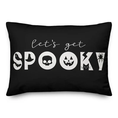 Creative Products Lets Get Spooky 20 X 14 Indoor / Outdoor Pillow 1 Creative Products Lets Get Spooky 20 X 14 Indoor / Outdoor Pillow