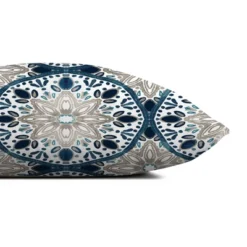 Creative Products Faded Gray Blue Medallions 18x18 Indoor / Outdoor Pillow -Home Decor GUEST bd4b27cb ac5d 4743 bea3 e80c462956bb