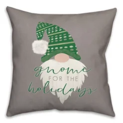 Creative Products Gnome Holidays 18 X 18 Indoor / Outdoor Pillow -Home Decor GUEST c014a624 604d 4765 9fa4 98f70e79d380