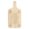 Creative Products Irish Blessing 8 X 17 Maple Paddle Cutting Board