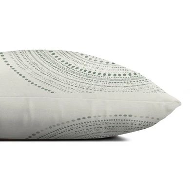 Creative Products White Circle Dot Pattern 18x18 Indoor / Outdoor Pillow 3 Creative Products White Circle Dot Pattern 18x18 Indoor / Outdoor Pillow - Image 3