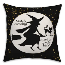 Creative Products Witch On Broom 18x18 Indoor / Outdoor Pillow 5 Creative Products Witch On Broom 18x18 Indoor / Outdoor Pillow -Home Decor GUEST c94f4595 46ea 4e32 ac5e e057ed080e9c 2