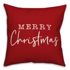 Creative Products Merry Christmas 20x20 Indoor / Outdoor Pillow -Home Decor GUEST c9efe533 42ef 444f a521 c3a7a4b3c435 2