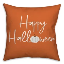 Creative Products Happy Halloween 18x18 Indoor / Outdoor Pillow -Home Decor GUEST ca41728c 08dc 4fd6 b3c5 7366e17e963b