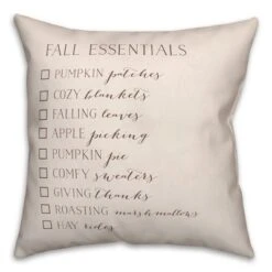 Creative Products Fall Essentials 18 X 18 Indoor / Outdoor Pillow