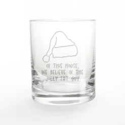 Creative Products We Believe In The Jolly Fat Guy 11 Oz. Whiskey Glass