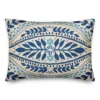 Creative Products Blue Colored Large Folk Pattern 14x20 Indoor / Outdoor Pillow