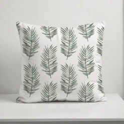 Creative Products Green Fern Pattern 18x18 Indoor / Outdoor Pillow -Home Decor GUEST cce4a02a 4b3e 4051 9f63 3aca1b29508d