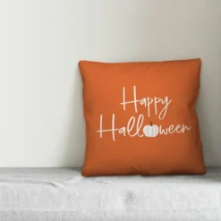 Creative Products Happy Halloween 18x18 Indoor / Outdoor Pillow -Home Decor GUEST ceabe7c5 ab73 4d5a b232 7c94ce930054