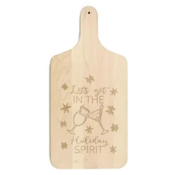 Creative Products In The Holiday Spirit 8 X 17 Maple Paddle Cutting Board