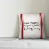 Creative Products Have Yourself A Merry Little Christmas 16x16 Indoor / Outdoor Pillow