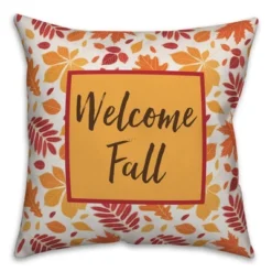 Creative Products Welcome Fall 18x18 Indoor / Outdoor Pillow -Home Decor GUEST d39f2aca bff9 421d ac53 fb710d8a1fd3