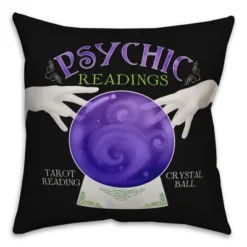 Creative Products Psychic Readings 18x18 Indoor / Outdoor Pillow -Home Decor GUEST d499cf88 7a99 4269 b2ab 58c3c130d7f5