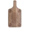 Creative Products Irish Blessing 8 X 17 Walnut Paddle Cutting Board