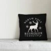 Creative Products North Pole Reindeer Crossing 18x18 Indoor / Outdoor Pillow