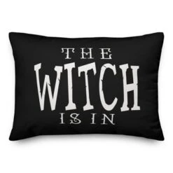 Creative Products The Witch Is In 14x20 Indoor / Outdoor Pillow -Home Decor GUEST d96a7376 4d57 4252 90b2 067f0358f7e2
