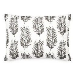Creative Products Black Fern Pattern 14x20 Indoor / Outdoor Pillow