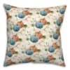Creative Products Blue Orange Pumpkin 18 X 18 Indoor / Outdoor Pillow