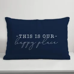 Creative Products This Is Our Happy Place Navy 14x20 Indoor / Outdoor Pillow 10 Creative Products This Is Our Happy Place Navy 14x20 Indoor / Outdoor Pillow -Home Decor GUEST e0e1cb01 45d5 4b25 a828 db57b8057c31